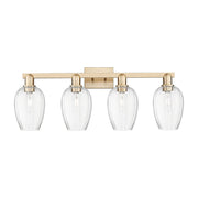 Innovations Preston 4Lt 36" Flute Bath, CBZ/Clear - 716-4W-CB-G457-6CL