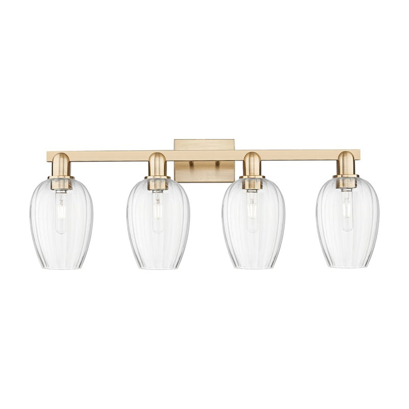 Innovations Preston 4Lt 36" Flute Bath, CBZ/Clear - 716-4W-CB-G457-6CL
