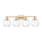 Innovations Preston 4Lt 36" Globe Bath, CBZ/Clear