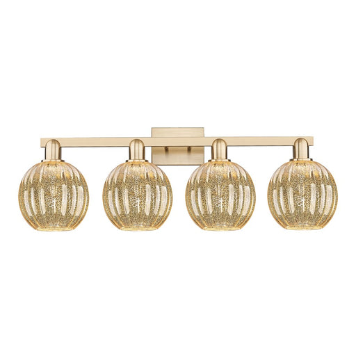 Innovations Preston 4Lt 36" Globe Bath, CBZ/Mercury - 716-4W-CB-G458-7ME