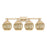 Innovations Preston 4Lt 36" Globe Bath, CBZ/Mercury