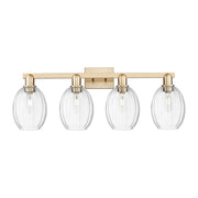 Innovations Preston 4Lt 36" Bell Bath, CBZ/Clear - 716-4W-CB-G459-6CL