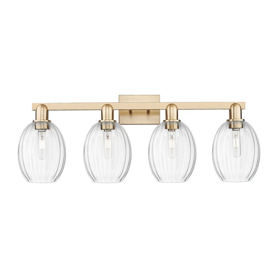 Innovations Preston 4Lt 36" Bell Bath, CBZ/Clear - 716-4W-CB-G459-6CL