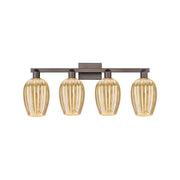 Innovations Preston 4Lt 36" Flute Bath, Bronze/Mercury - 716-4W-OB-G457-6ME
