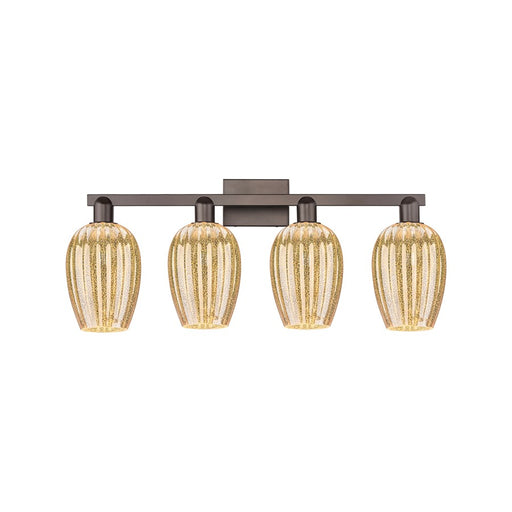 Innovations Preston 4Lt 36" Flute Bath, Bronze/Mercury