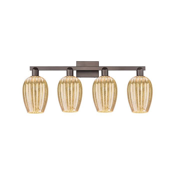Innovations Preston 4Lt 36" Flute Bath, Bronze/Mercury