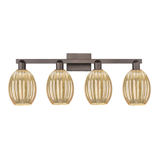 Innovations Preston 4Lt 36" Bell Bath, Oiled Bronze/Mercury