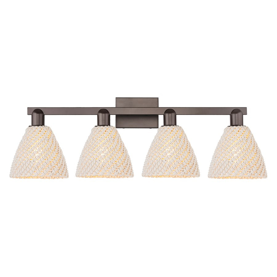 Innovations Natural Ballston Dome 4Lt 36" Bath, OB/NF - 716-4W-OB-NBD-75-NAT