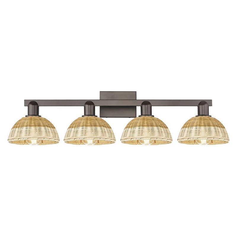 Innovations NB Dome 4Lt 36" Bath, BZ/Nat - 716-4W-OB-NBD2-75-NAT