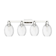 Innovations Preston 4Lt 36" Bell Bath, PN/Clear - 716-4W-PN-G459-6CL