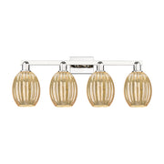 Innovations Preston 4Lt 36" Bell Bath, PN/Mercury - 716-4W-PN-G459-6ME