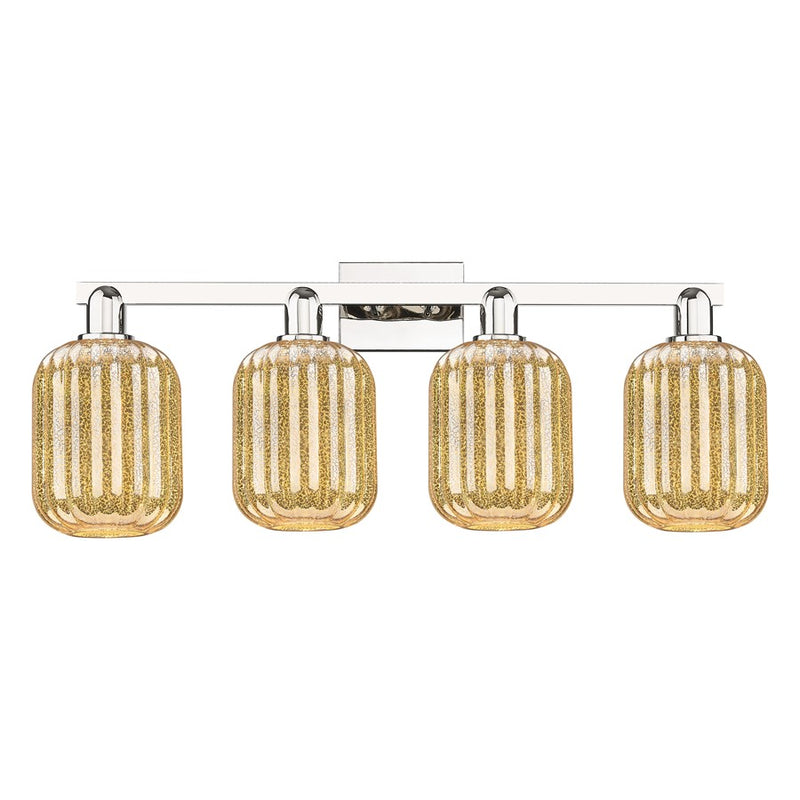 Innovations Preston 4Lt 36" Jar Bath, Polished Nickel/Mercury