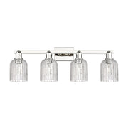 Innovations Bridal Veil 4Lt 32" Bath, Polished Nickel/Clear - 716-4W-PN-G559-5CL