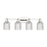 Innovations Bridal Veil 4Lt 32" Bath, Polished Nickel/Clear