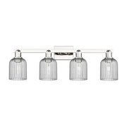 Innovations Bridal Veil 4Lt 32" Bath, Polished Nickel/Smoke - 716-4W-PN-G559-5SM