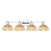 Innovations Natural Ballston Dome 4Lt 36" Bath/PN/NF - 716-4W-PN-NBD2-75-NAT