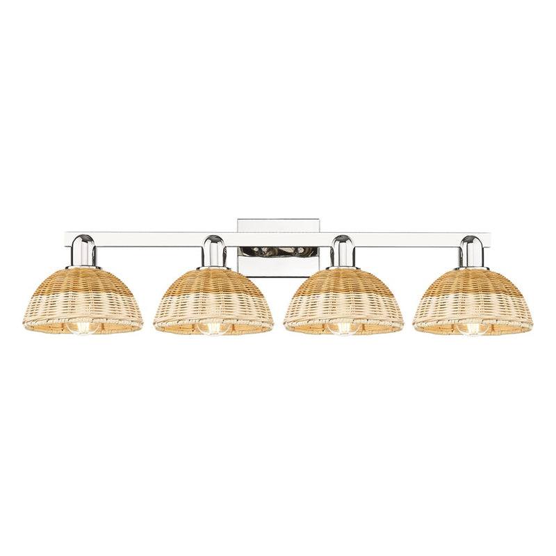 Innovations Natural Ballston Dome 4Lt 36" Bath/Polished Nickel/NF