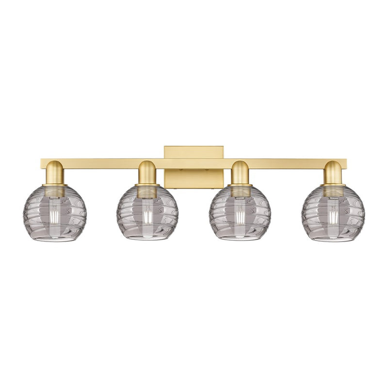 Innovations Athens Deco Swirl 4Lt 36" Bath, Gold/SDS - 716-4W-SG-G1213-6SM