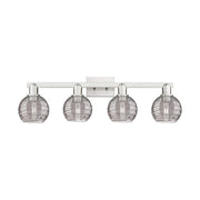 Innovations Athens Deco Swirl 4Lt 36" Bath, SN/SDS - 716-4W-SN-G1213-6SM