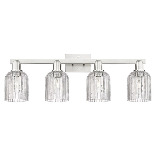 Innovations Bridal Veil 4Lt 32" Bath, Satin Nickel/Clear