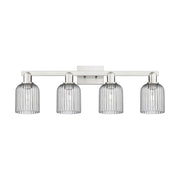 Innovations Bridal Veil 4Lt 32" Bath, Satin Nickel/Smoke - 716-4W-SN-G559-5SM