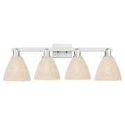 Innovations Natural Ballston Dome 4Lt 36" Bath, SN/NF - 716-4W-SN-NBD-75-NAT