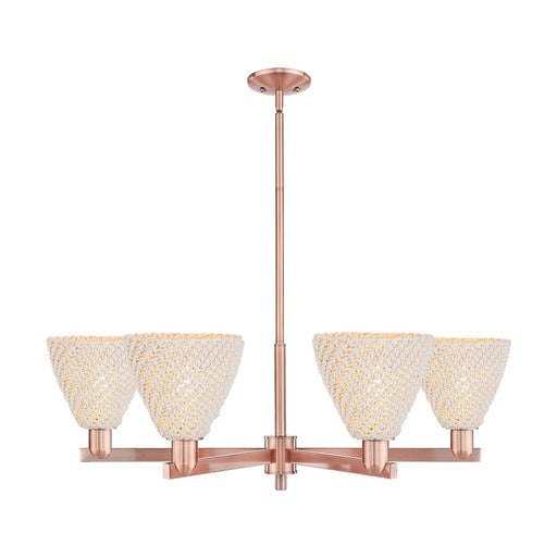 Innovations NB Dome 6Lt 24" Chandelier, CP/NF - 716-6CR-AC-NBD-75-NAT