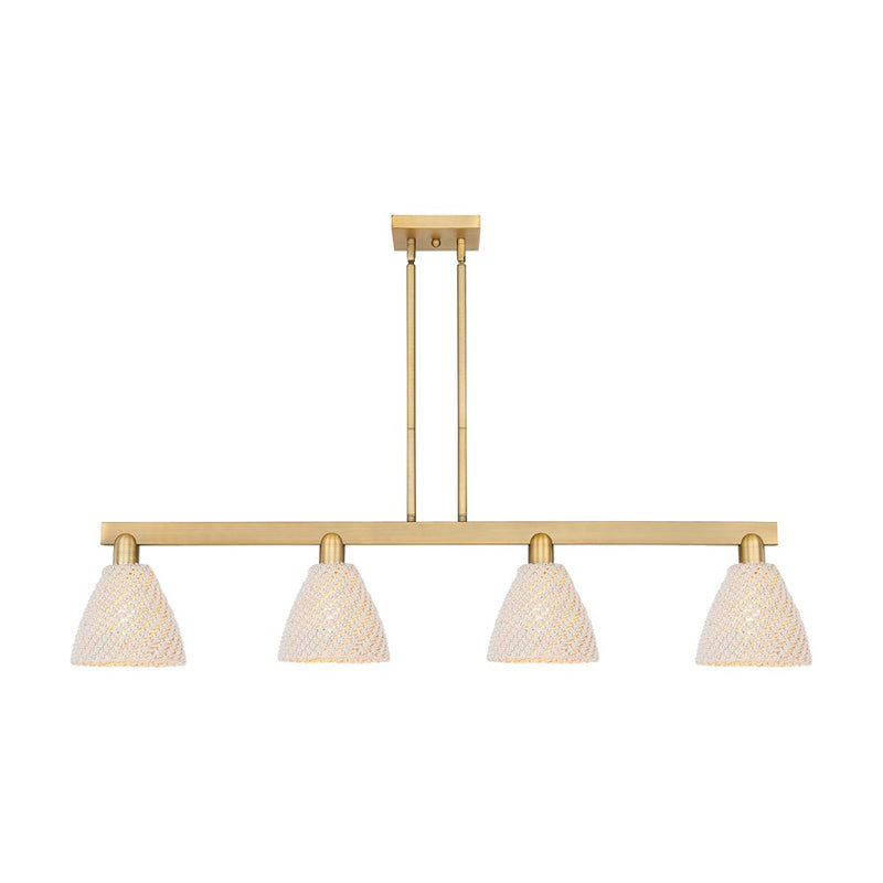 Innovations NB Dome 6Lt 24" Chandelier, BB/NF - 716-6CR-BB-NBD-75-NAT