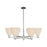 Innovations NB Dome 6Lt 24" Chandelier, PN/NF - 716-6CR-PN-NBD-75-NAT