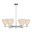 Innovations NB Dome 6Lt 24" Chandelier, SN/NF - 716-6CR-SN-NBD-75-NAT