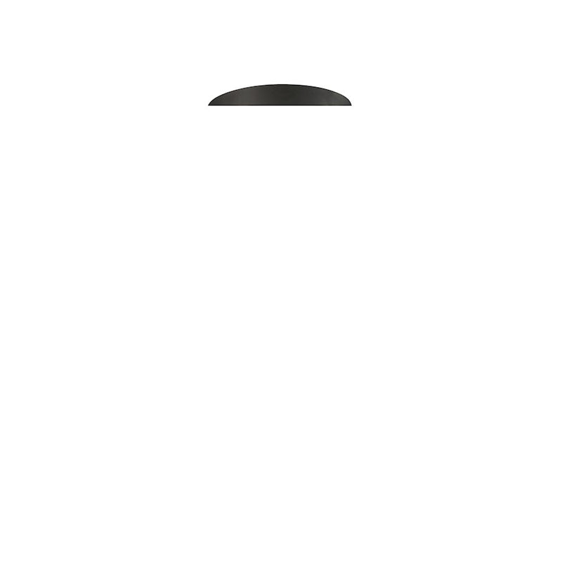 Innovations Bell 1 Light Semi-Flush Mount, Bronze/Seedy - 916-1C-OB-G54