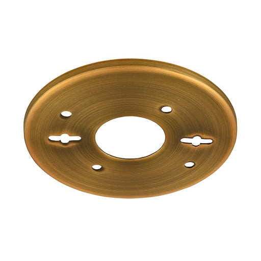 Innovations 5" Universal Vanity Plate in Brushed Brass