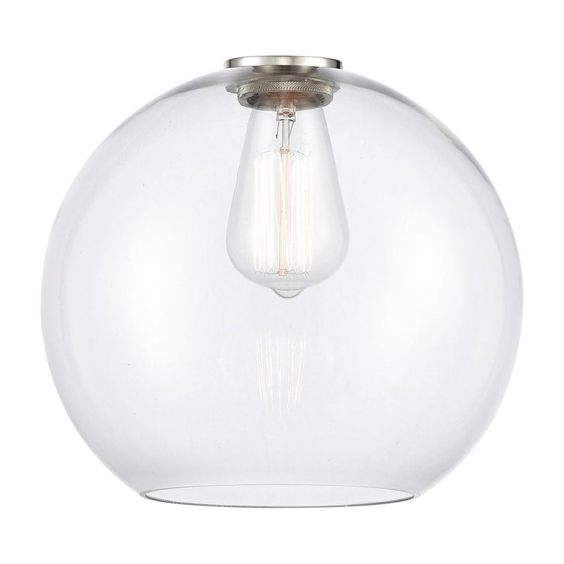 Innovations Large Athens 10" Light Glass, Clear Sphere