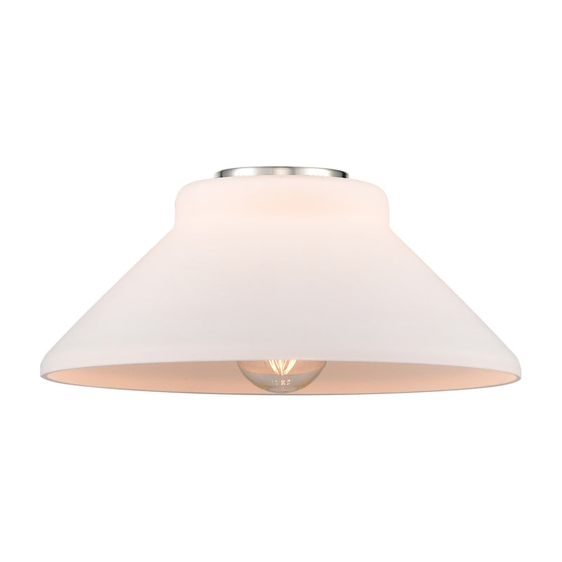 Innovations Lighting Matte White Disc Glass
