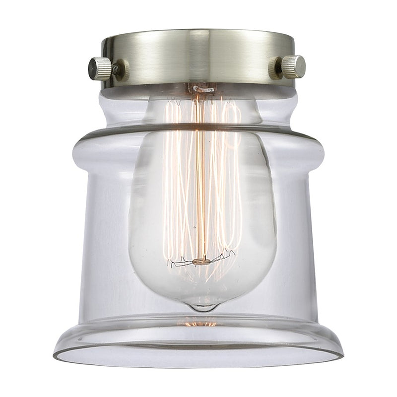Innovations Small Canton 5.75" Light Glass, Clear Bell