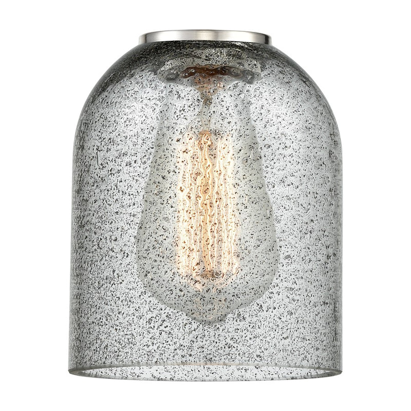 Innovations Caledonia 5" Light Glass, Colorful Bell/Charcoal