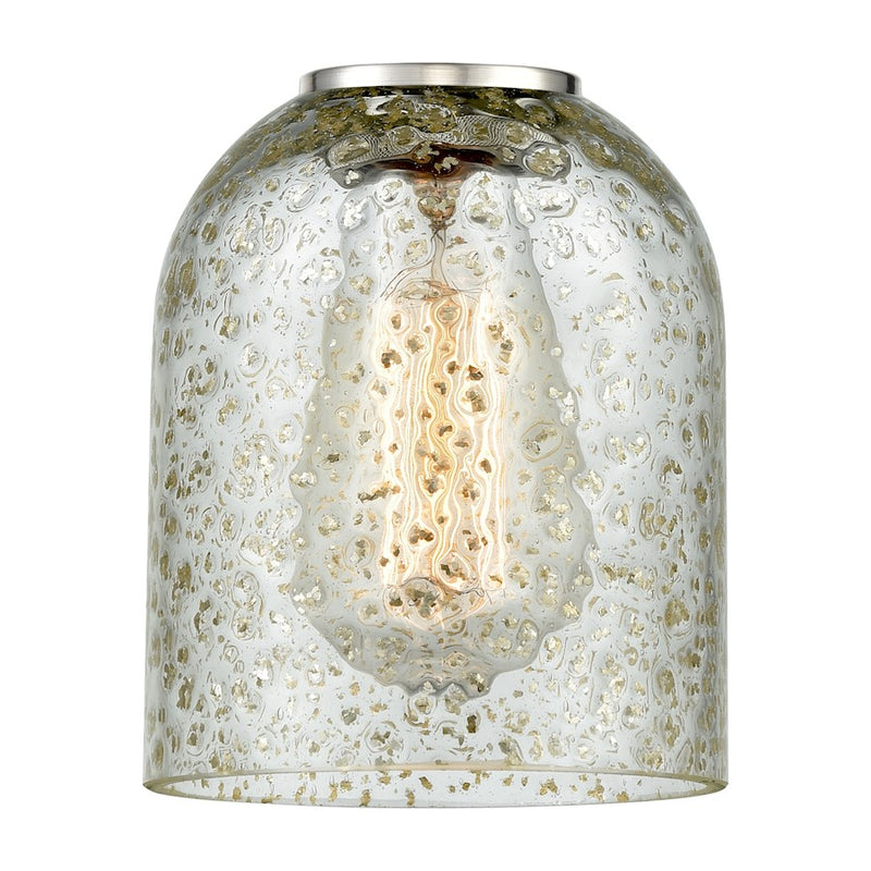 Innovations Caledonia 5" Light Glass, Colorful Bell/Mica