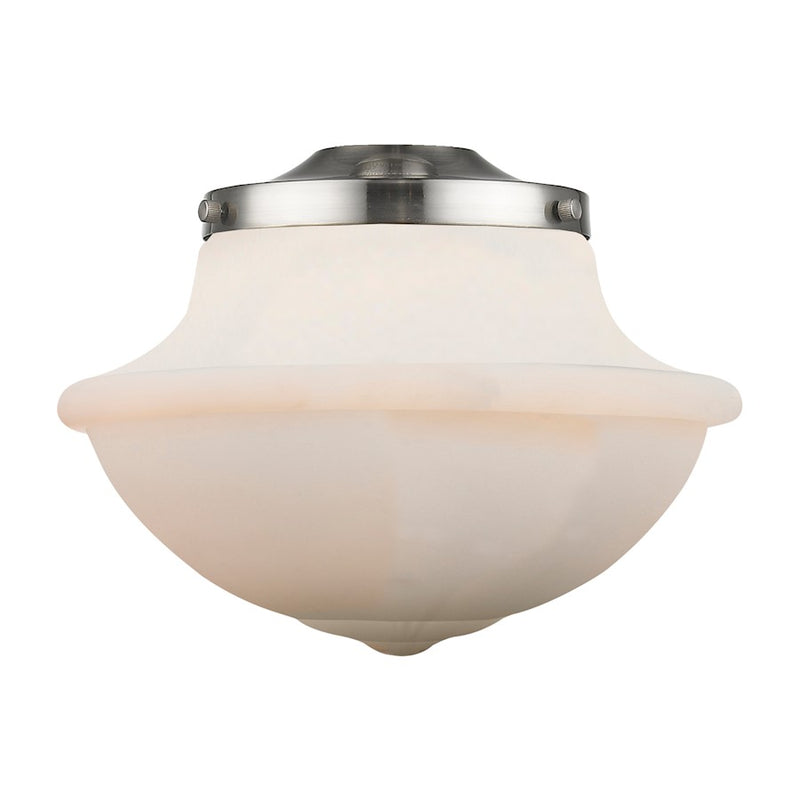 Innovations Large Oxford Light Glass, Frosted Schoolhouse