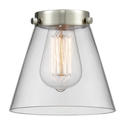 Innovations Small Cone 6in Glass Shade | Industrial Clear Glass | Pendant & Chandelier Accent | 6 x 6 in | Model G62