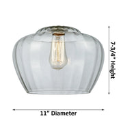 Innovations Clear Large Fenton Glass,
