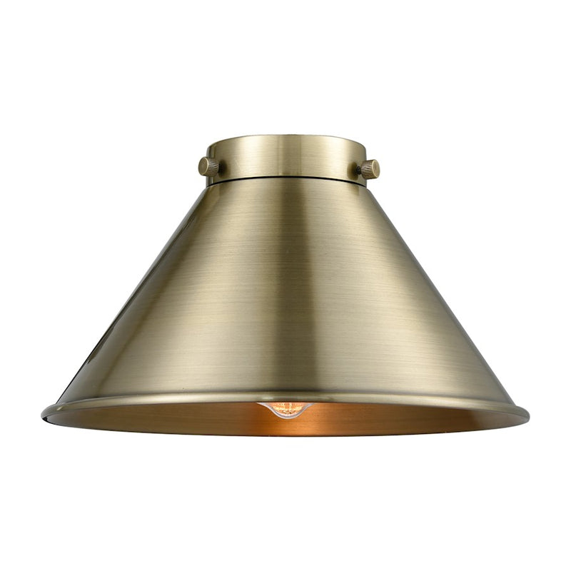 Innovations 10" Briarcliff Metal Shade, Brass