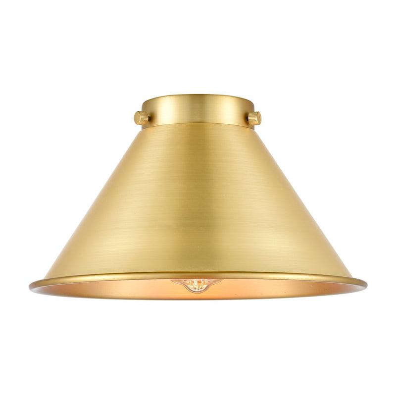 Innovations M10-SG Briarcliff Metal Shade, Satin Gold