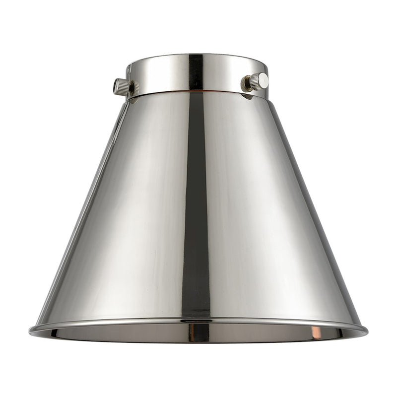Innovations Lighting 10" Briarcliff Metal Shade, Polished Nickel