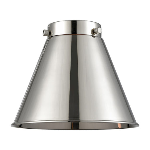 Innovations Lighting 10" Briarcliff Metal Shade, Polished Nickel