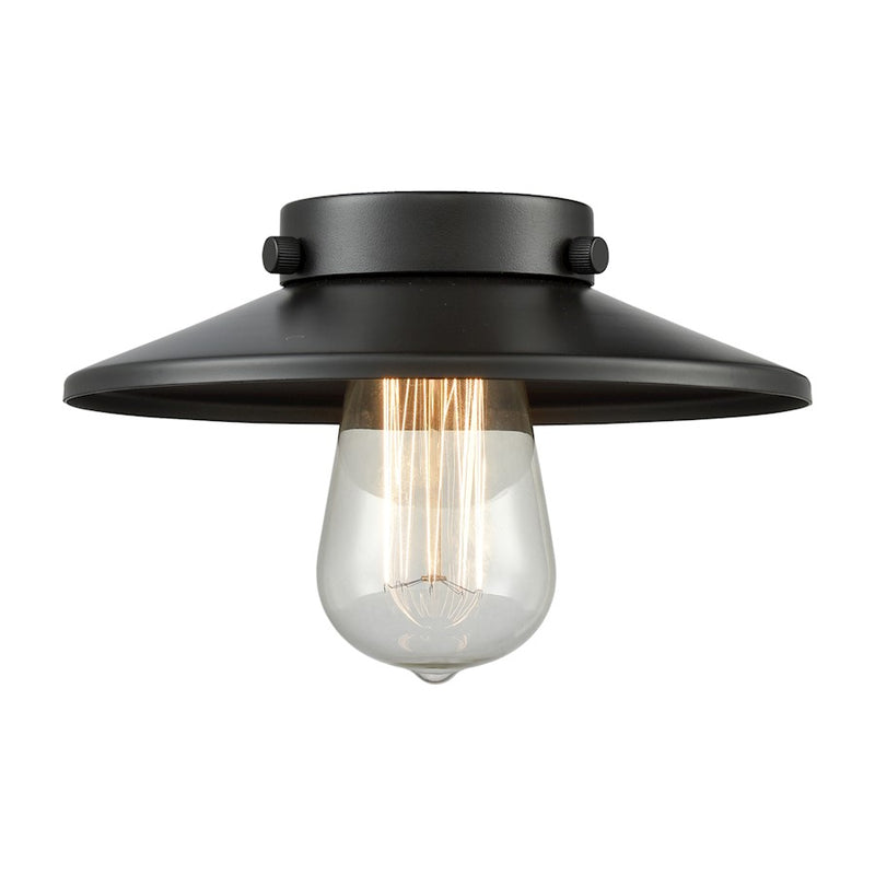 Innovations M5-OB Light Railroad 8 inch Metal Shade, Oil Rubbed Bronze