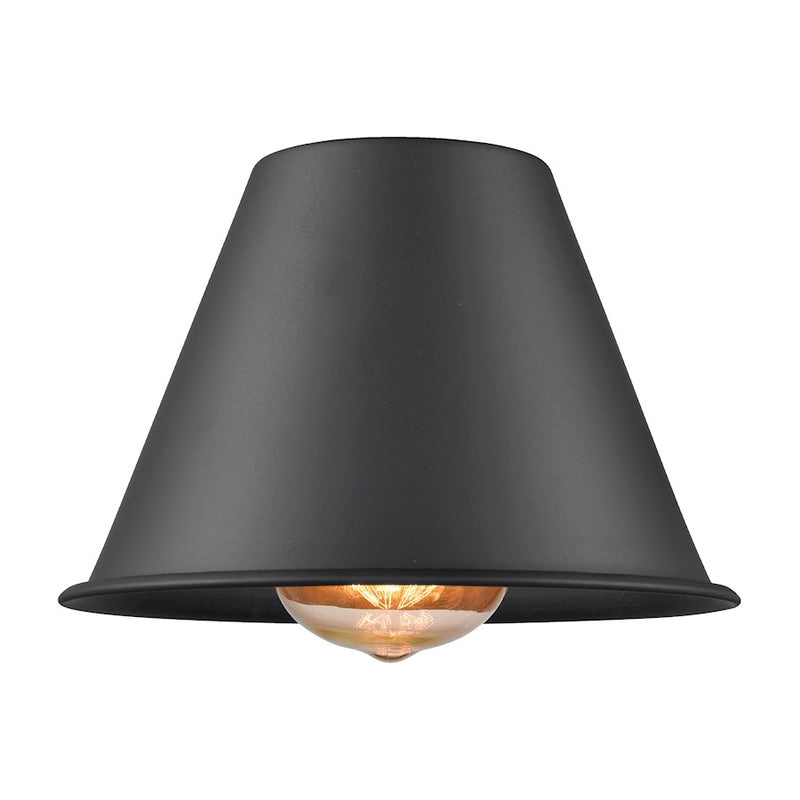 Innovations M8-BK Smithfield Metal Shade, Matte Black