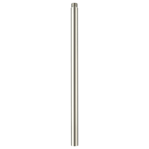 Innovations Lighting ST-12M-PN 12in Polished Nickel Threaded Replacement Stem | Transitional Steel | Pendant & Chandelier Downrod | Model ST-12M-PN