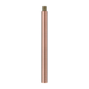 Innovations Stem Collection 6in Threaded Replacement Stem | Transitional Antique Copper Steel | Pendant & Chandelier Extension | 6 in | Model ST-6-AC