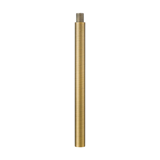 Innovations Stem Collection 6in 1/2in Threaded Replacement Stem | Brushed Brass Steel | Pendant & Chandelier Downrod | 0.5 x 6 in | Model ST-6-BB