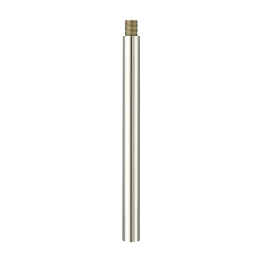 Innovations Stem Collection 6in Threaded Replacement Stem | Transitional Polished Nickel Steel | Pendant & Chandelier Extension | Model ST-6-PN